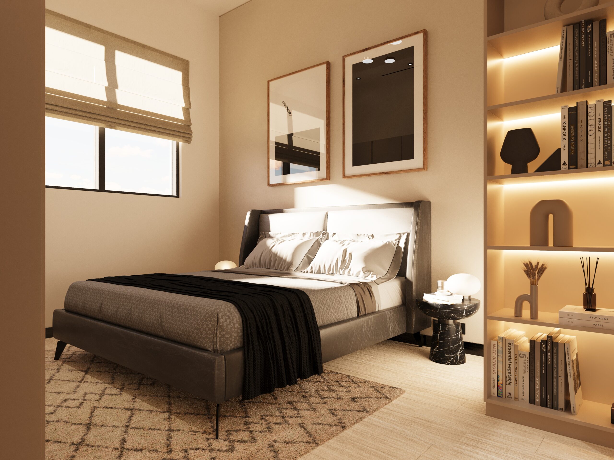 Spacious residential interior